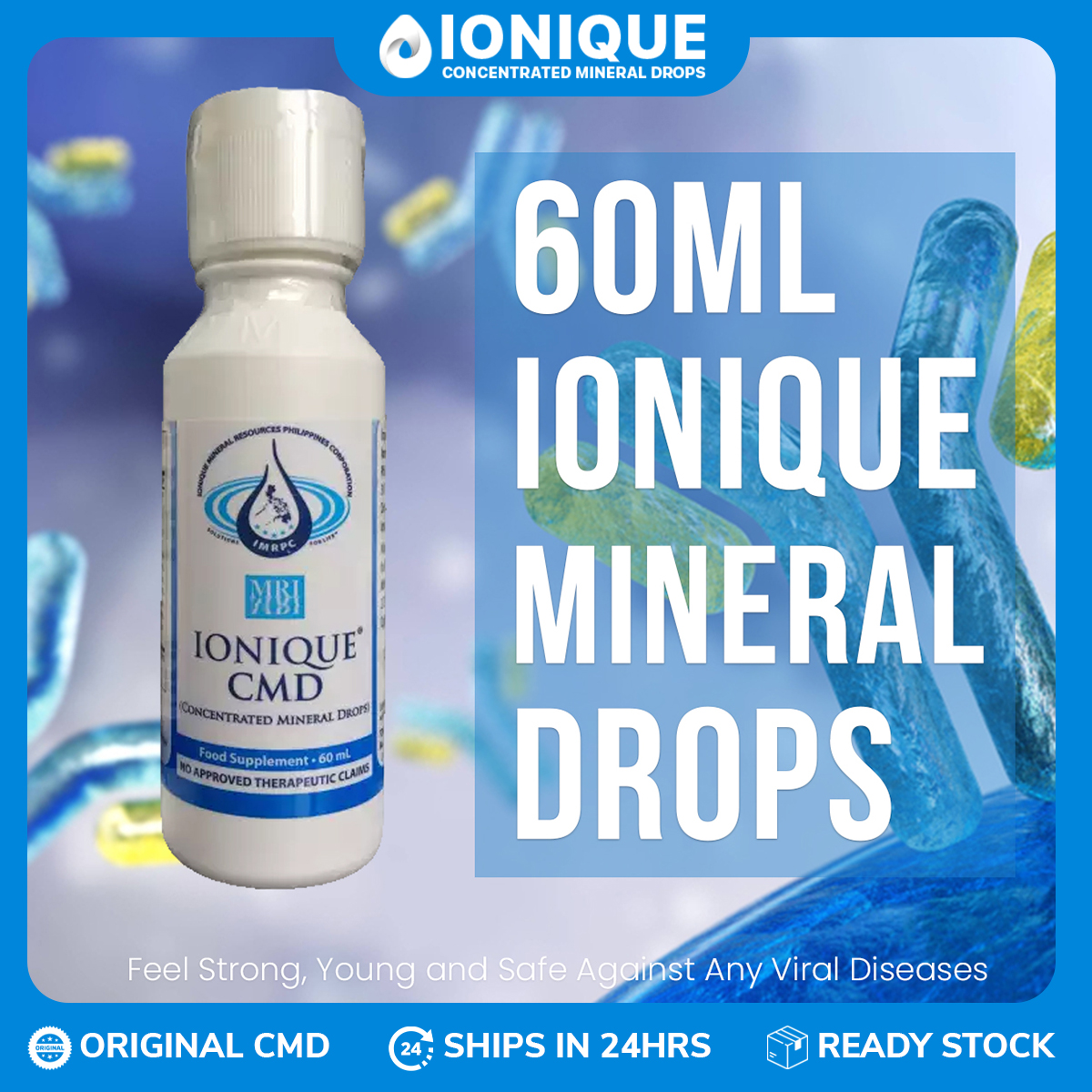 Ionique CMD Mineral Drops 60ml